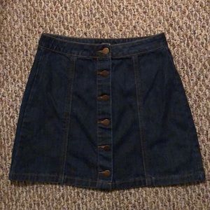 Button down jean shirt